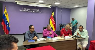 Freddy Rodríguez  presidió encuentro con instituciones públicas de Guarenas