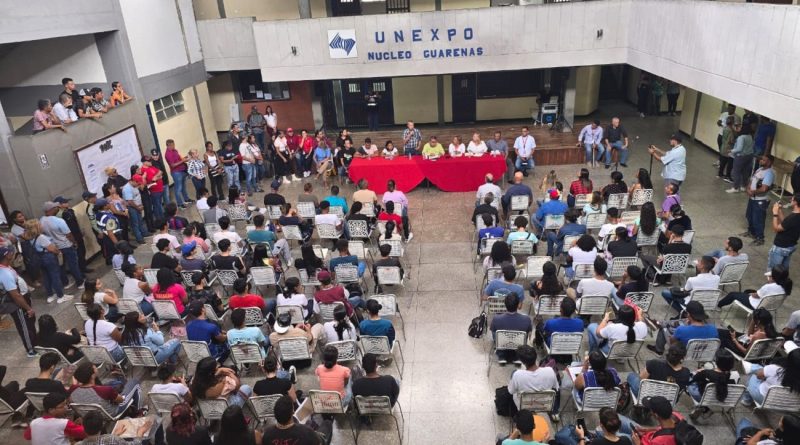 Gobierno de Plaza anuncia rehabilitación de la sedes de la Unexpo en Guarenas